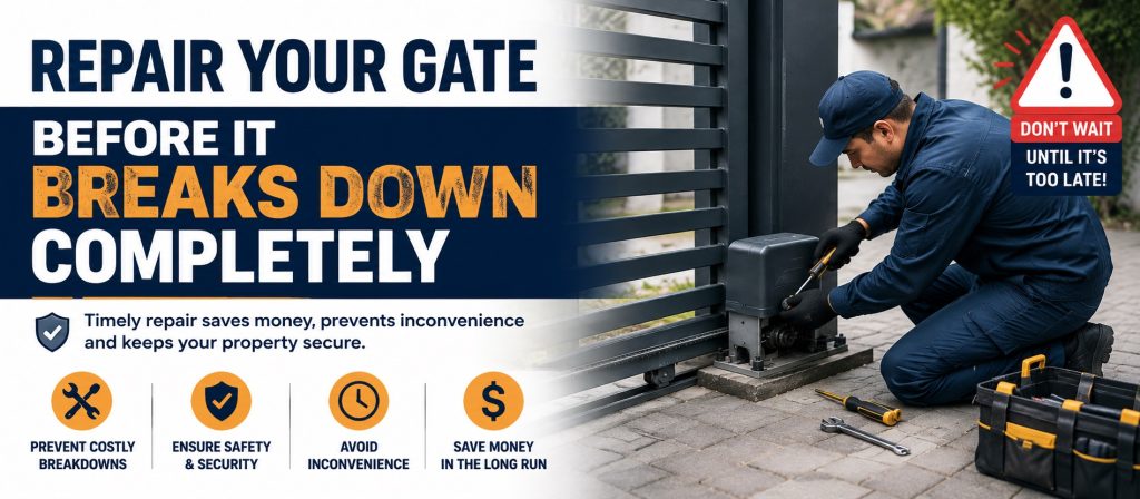 Automatic Gate Needs Repair